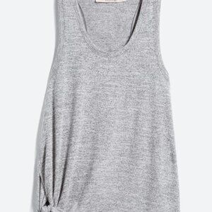 Market & Spruce Heather Gray Knit Top XS